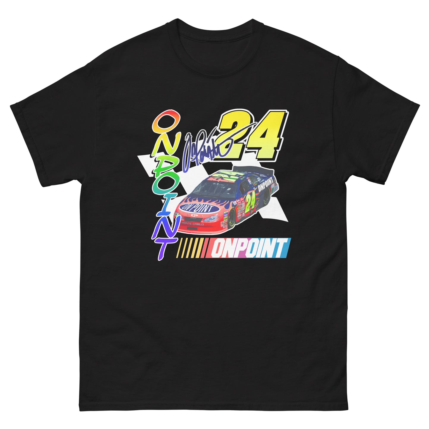 Go Fast Turn Left Shirt Black